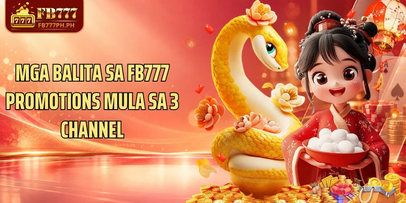 Mga balita sa FB777 Promotions mula sa 3 channel